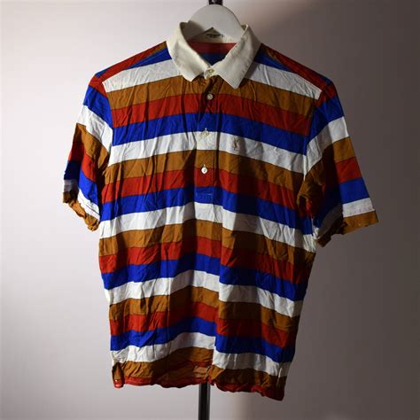 yves saint laurent long sleeve striped polo|yves Saint Laurent shirts sale.